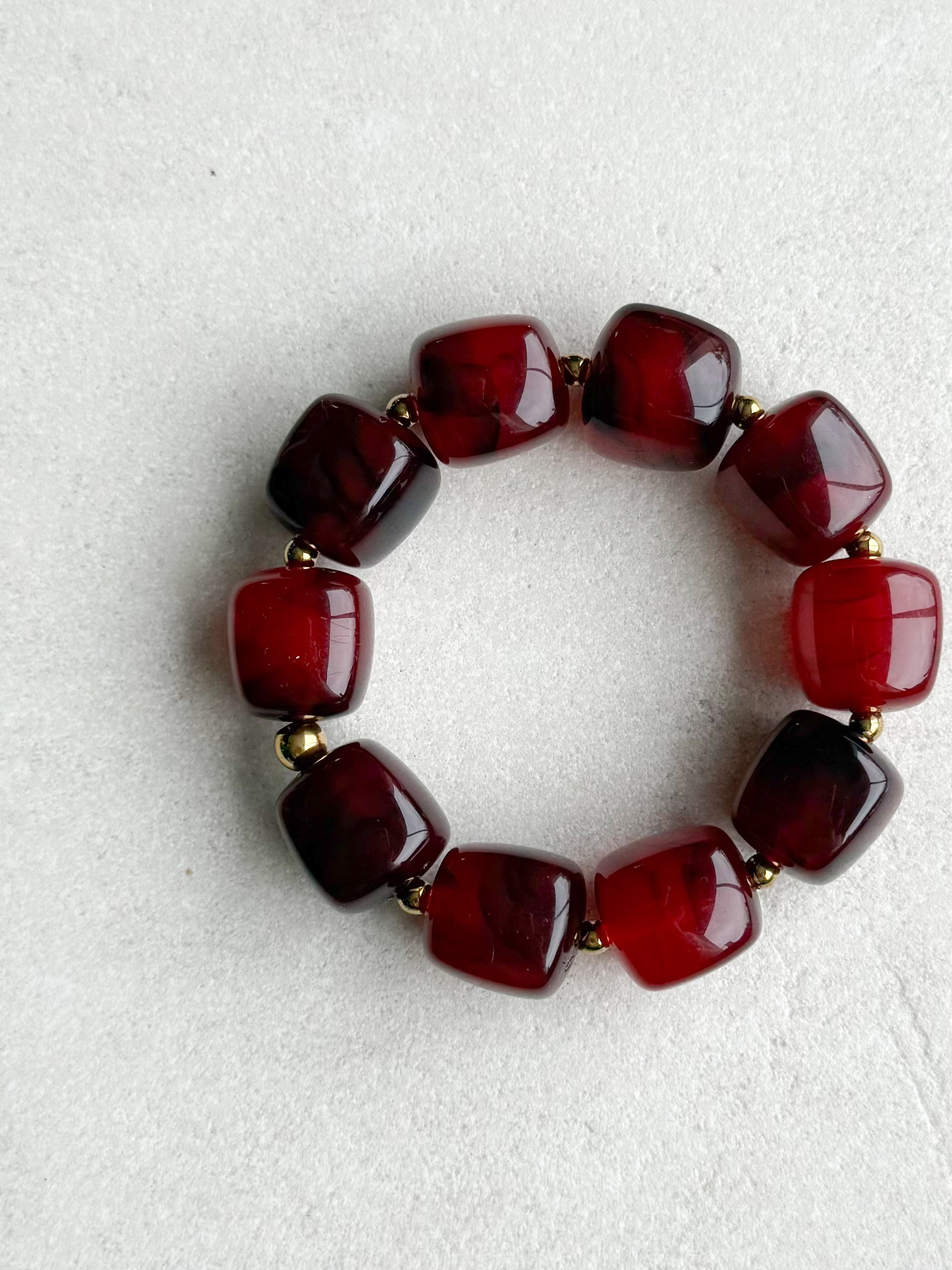 Bracelet « Burgundy »