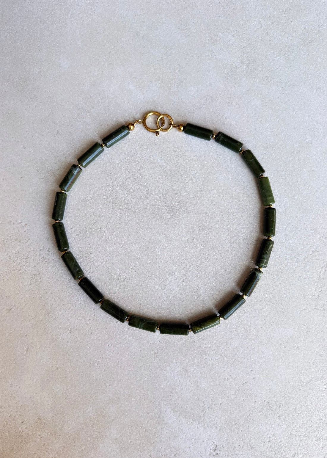 Collier « Matcha »