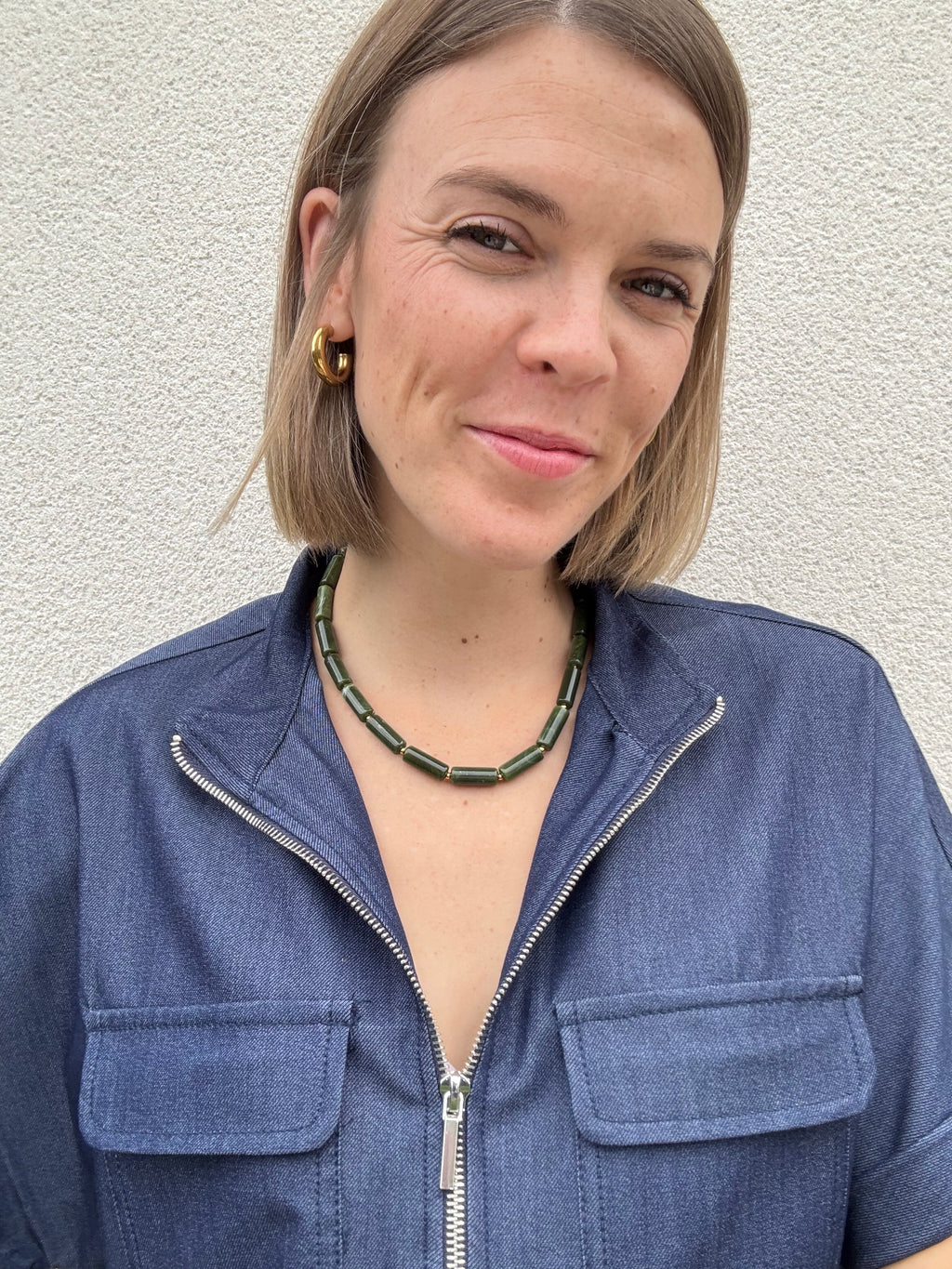 Collier « Matcha »