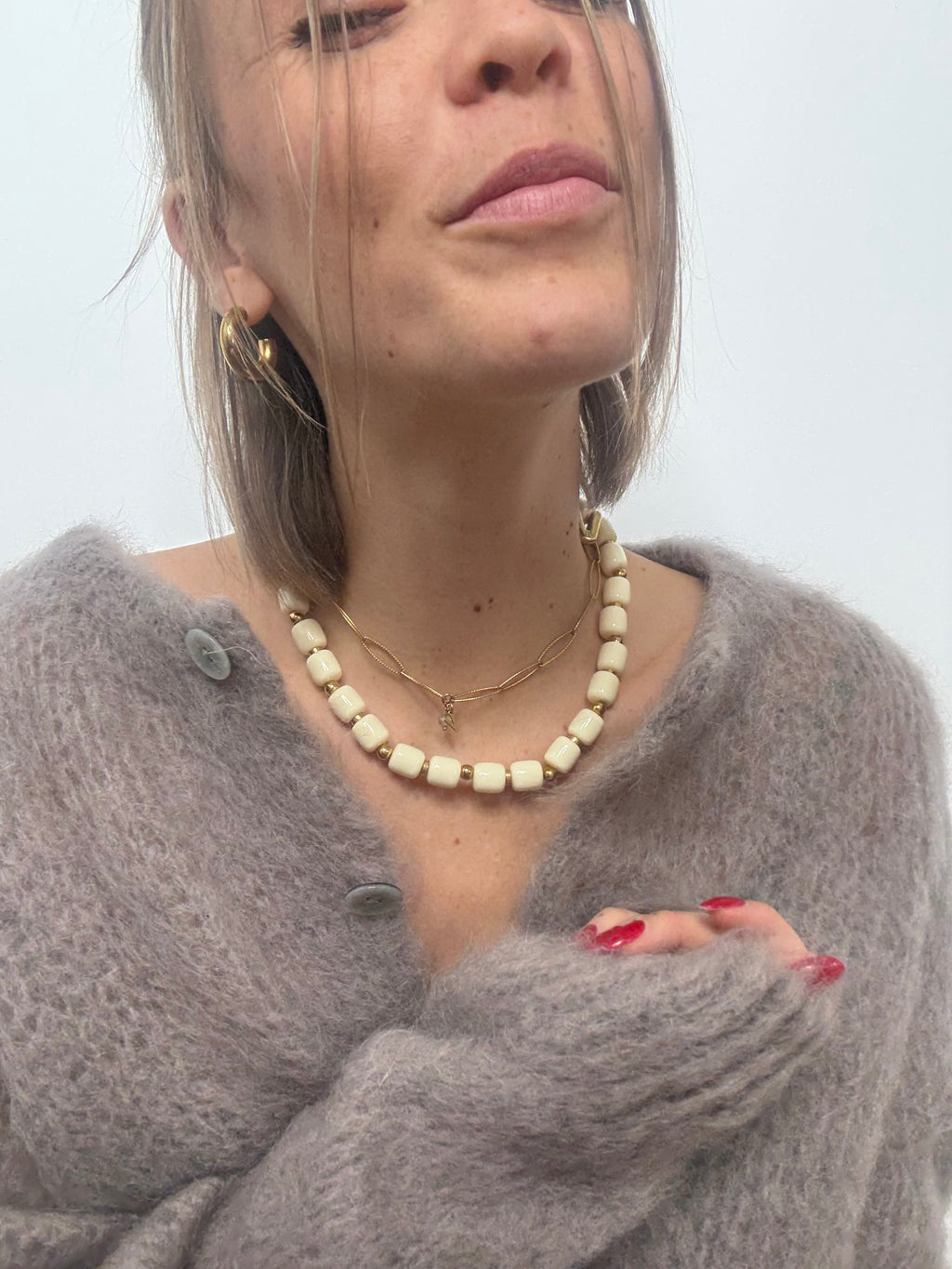 Collier « Crème glacée »