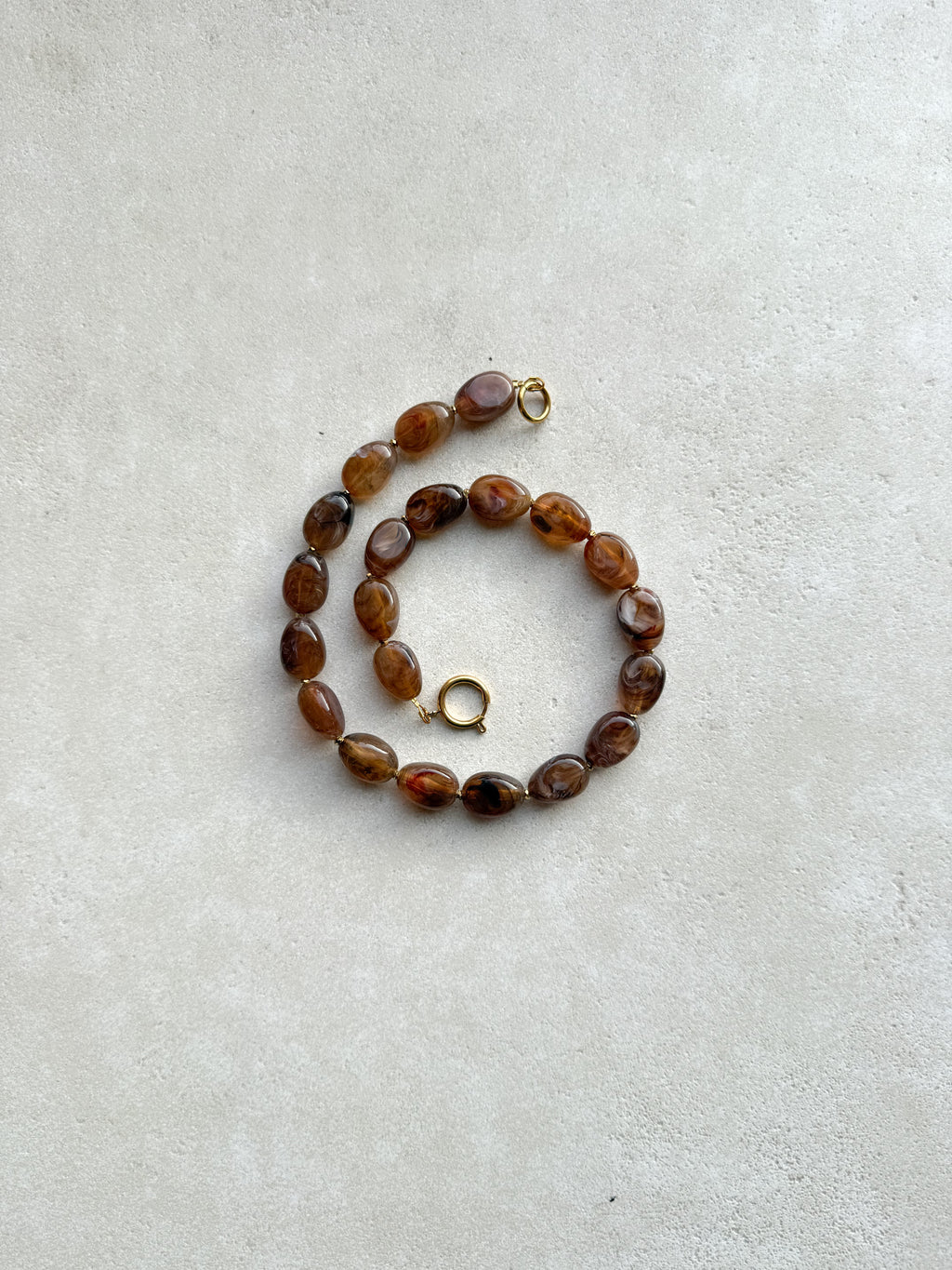 Collier « Chocolat »