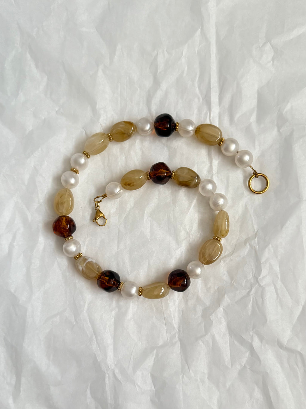 Collier « Café »