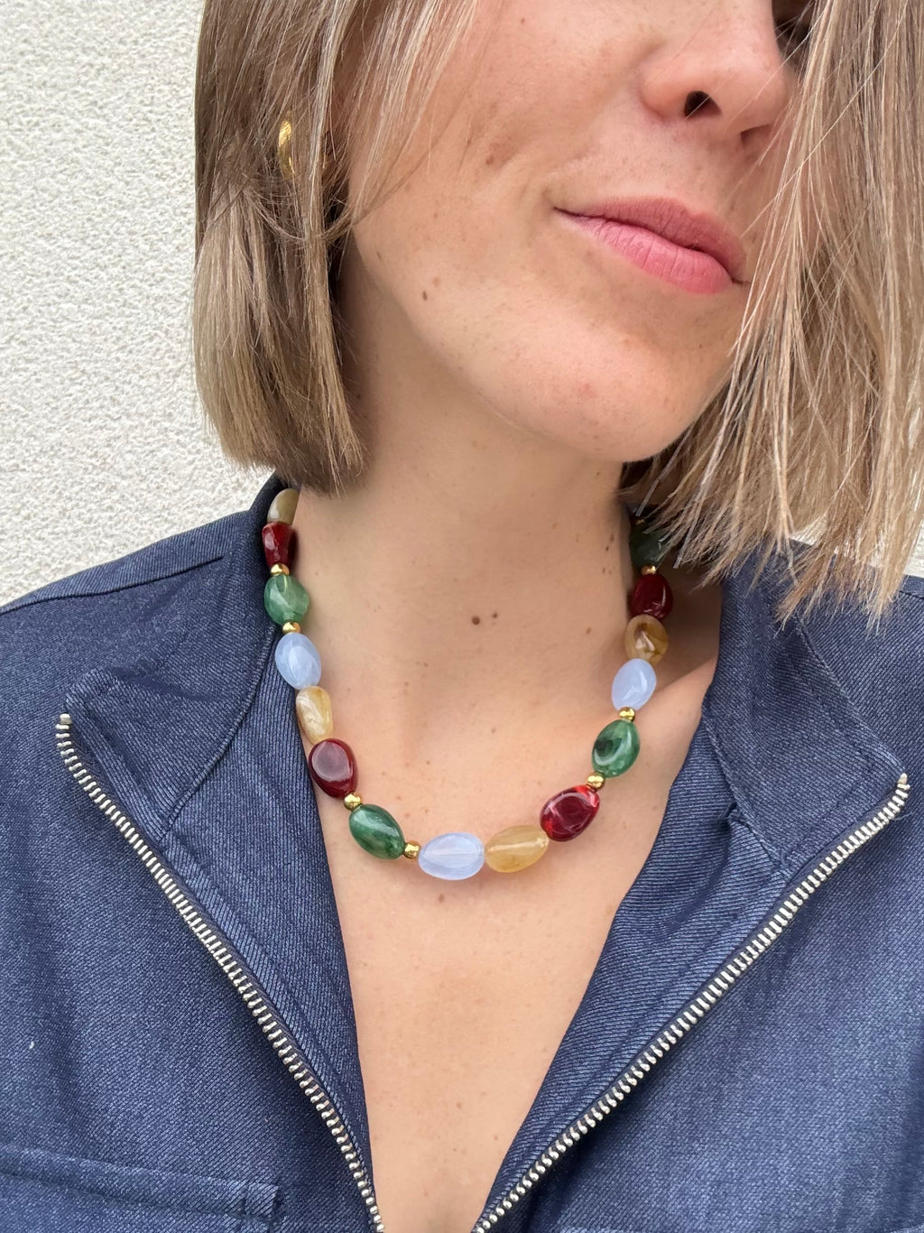 Collier « Wood »