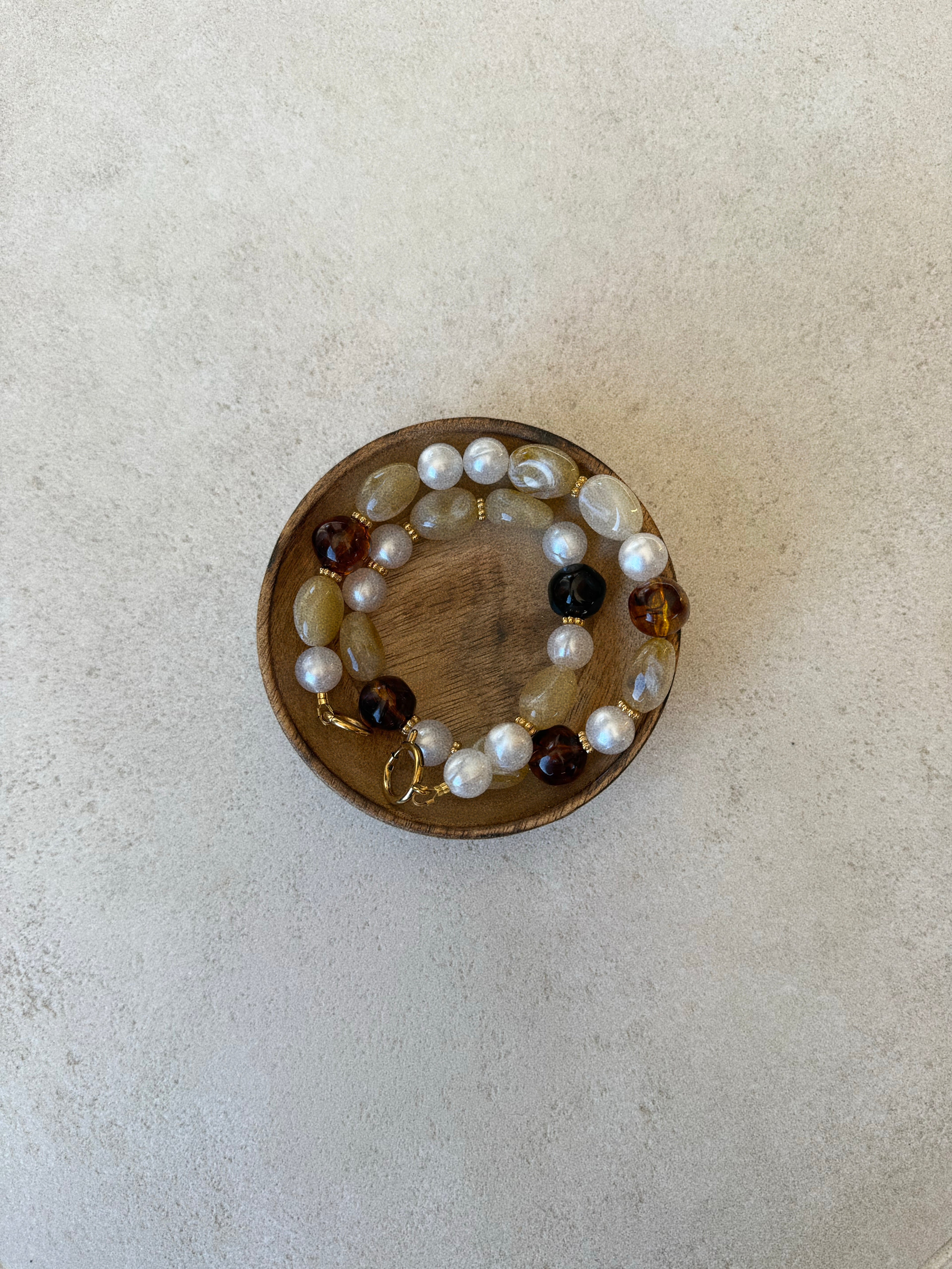 Collier « Café »