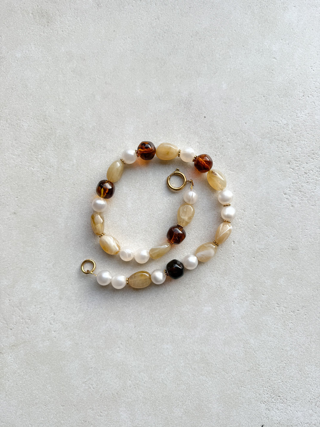 Collier « Café »