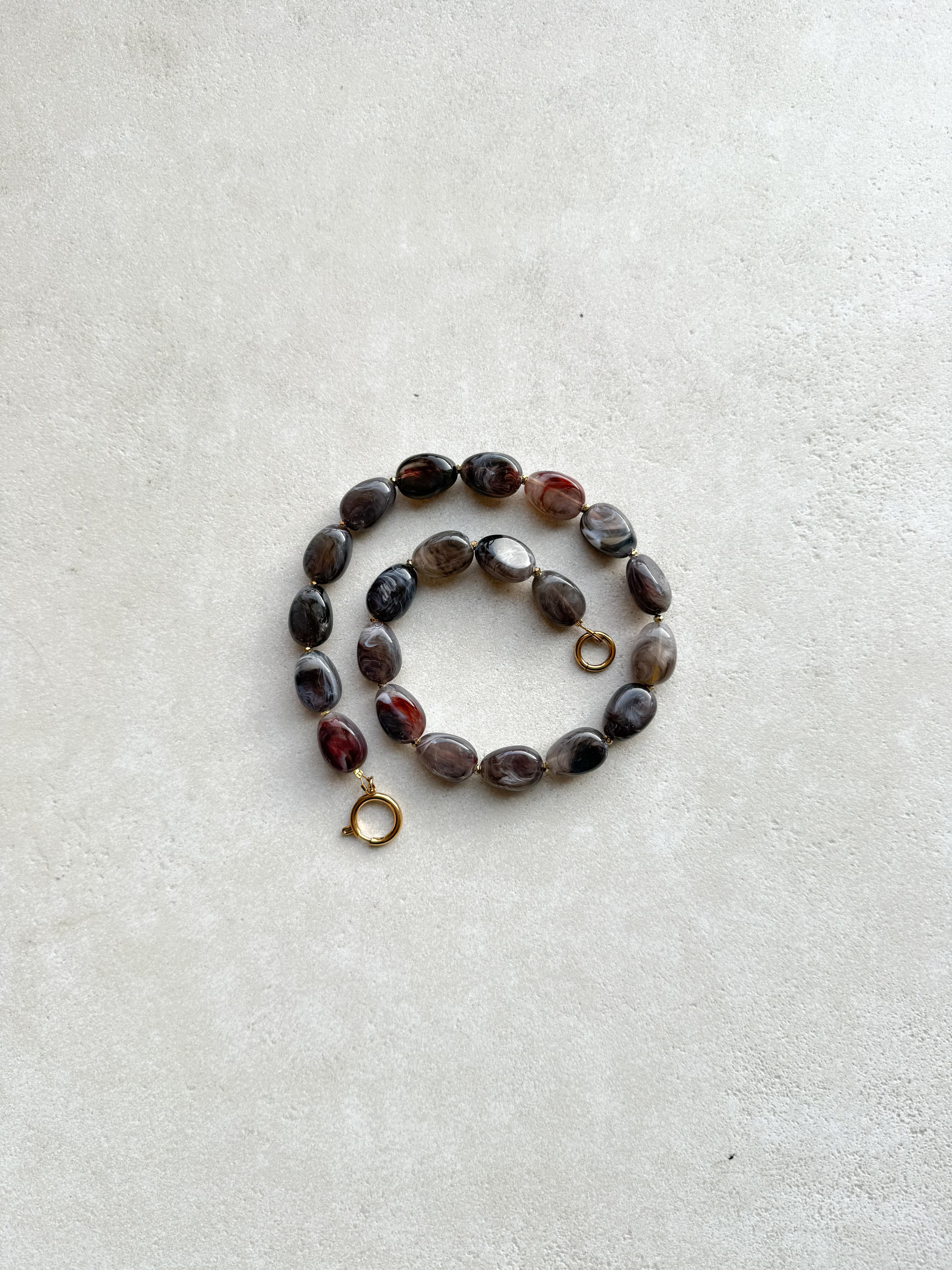 Collier « Marbre »