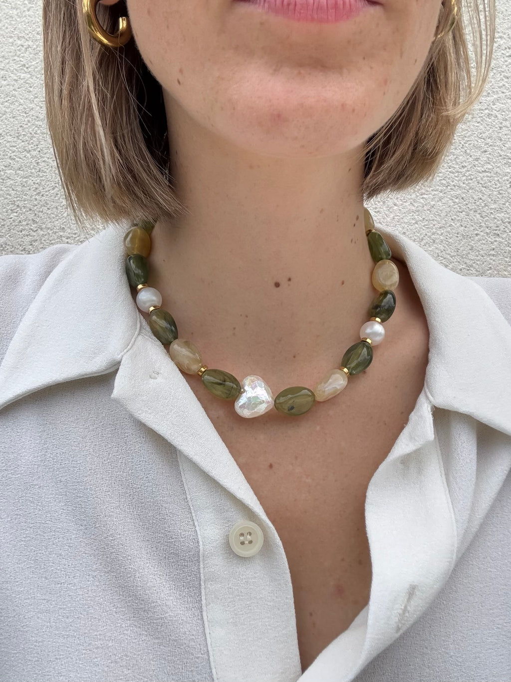 Collier « Kaki »