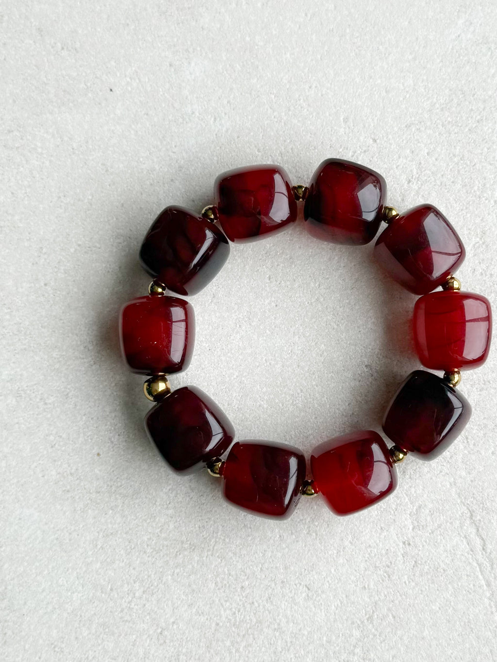 Bracelet « Burgundy »