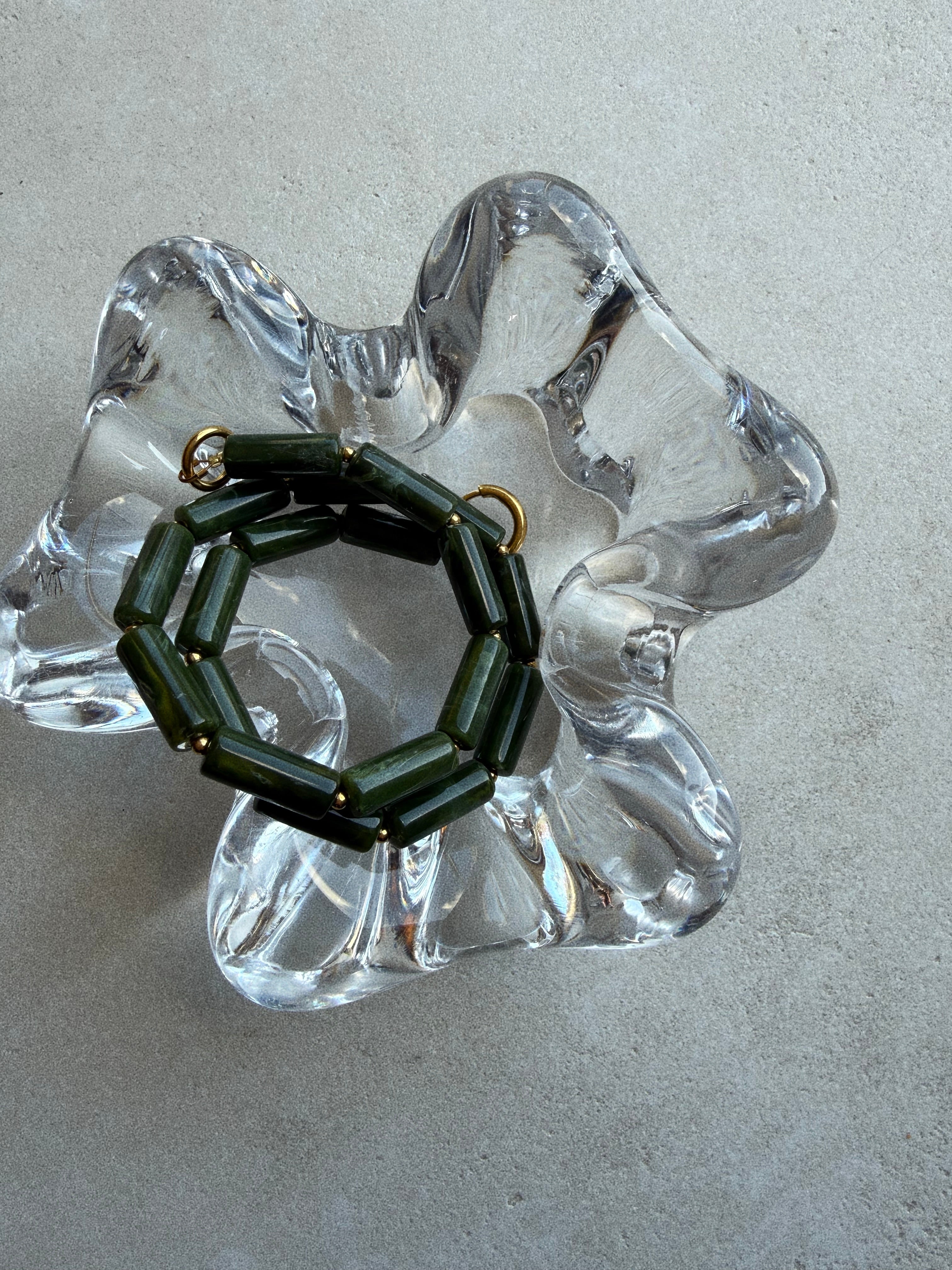 Collier « Matcha »