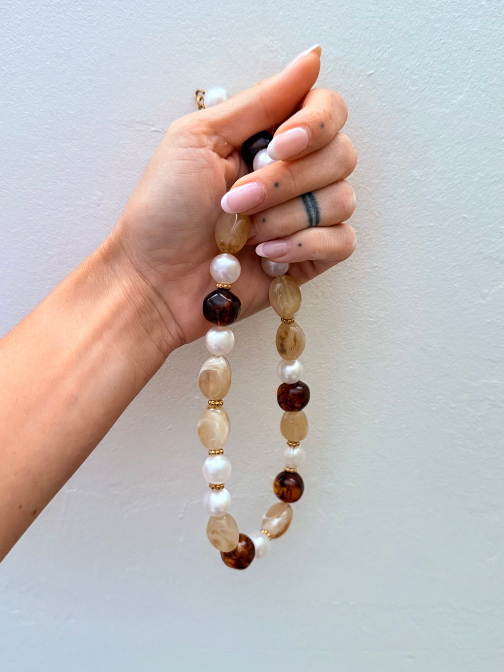 Collier « Café »