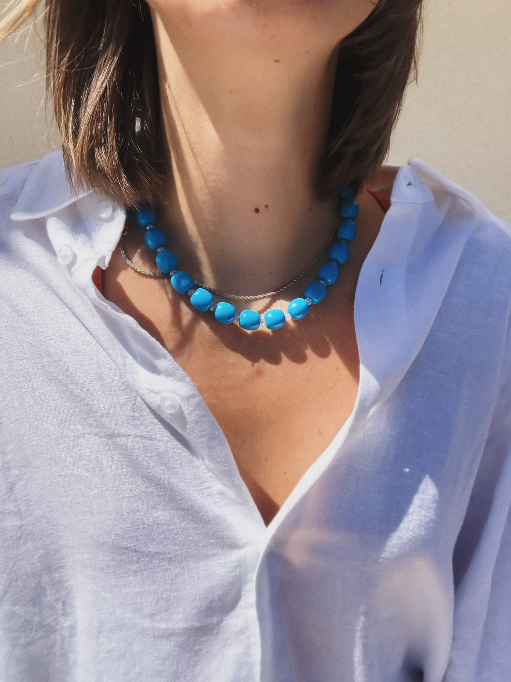 Collier "Azul"