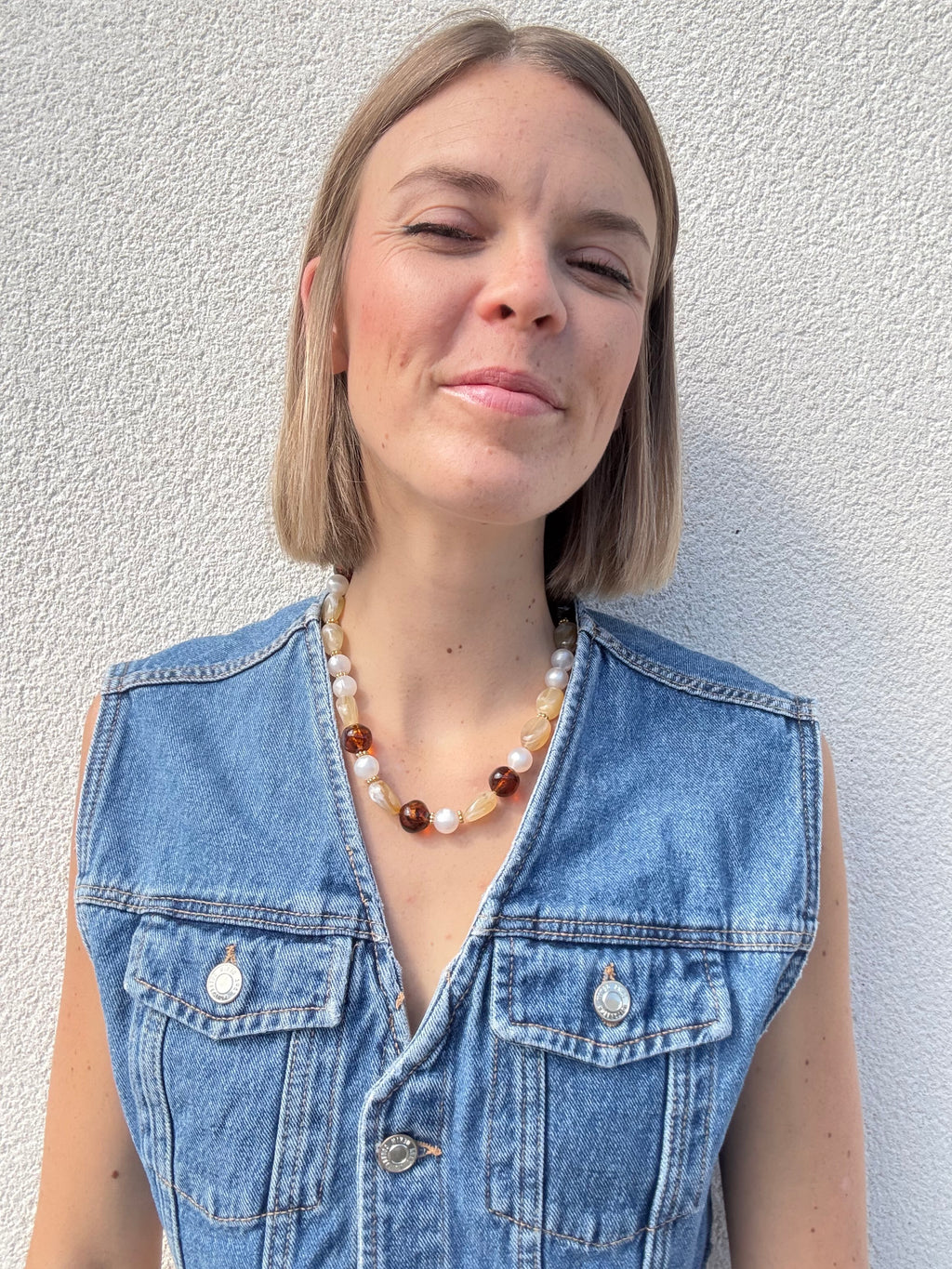 Collier « Café »