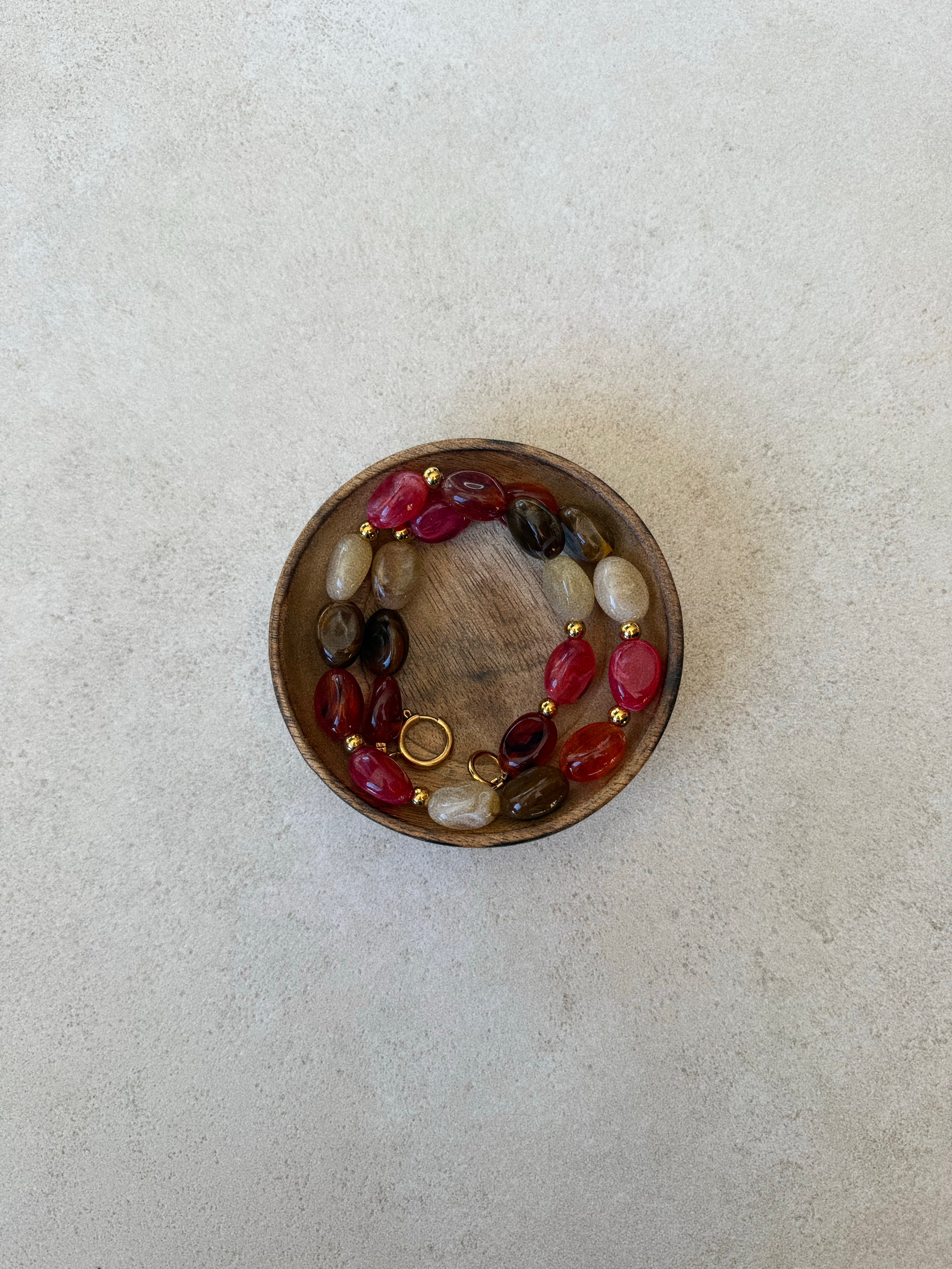 Collier « Pain d’épice »