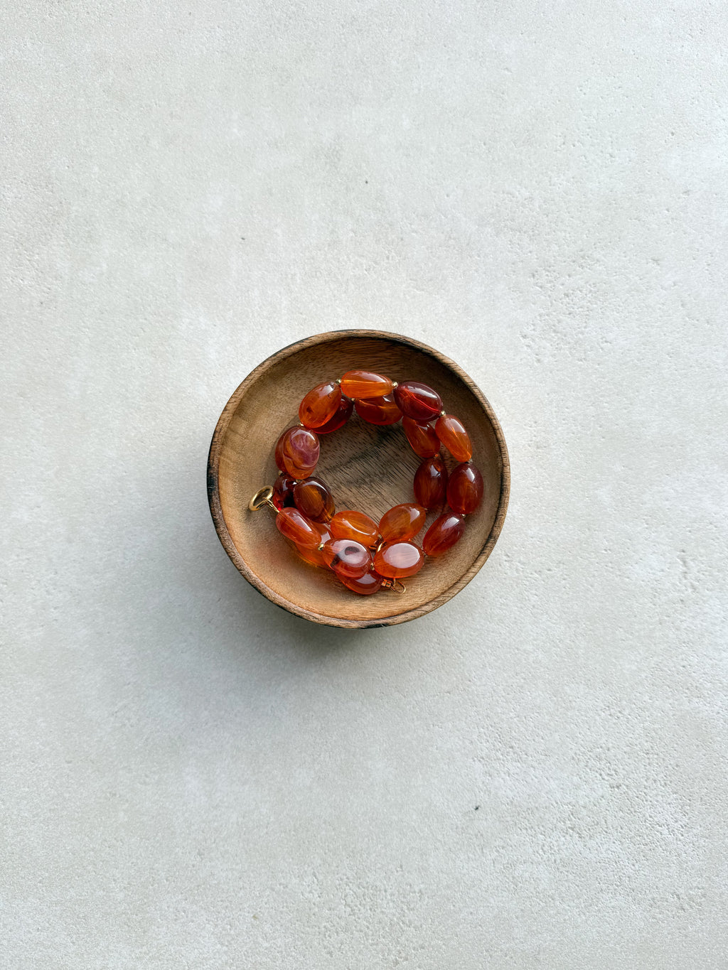 Collier « Caramel »