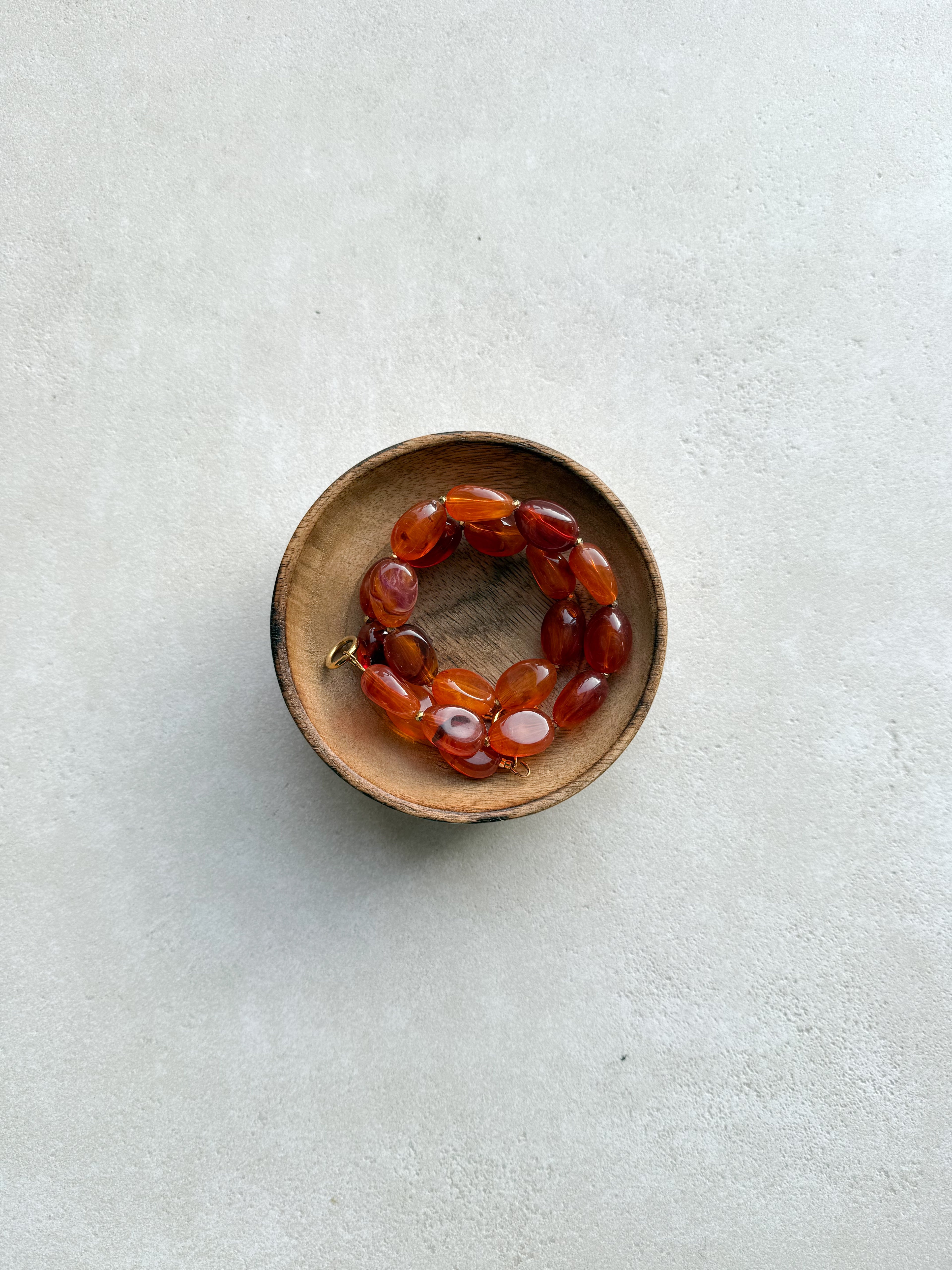 Collier « Caramel »