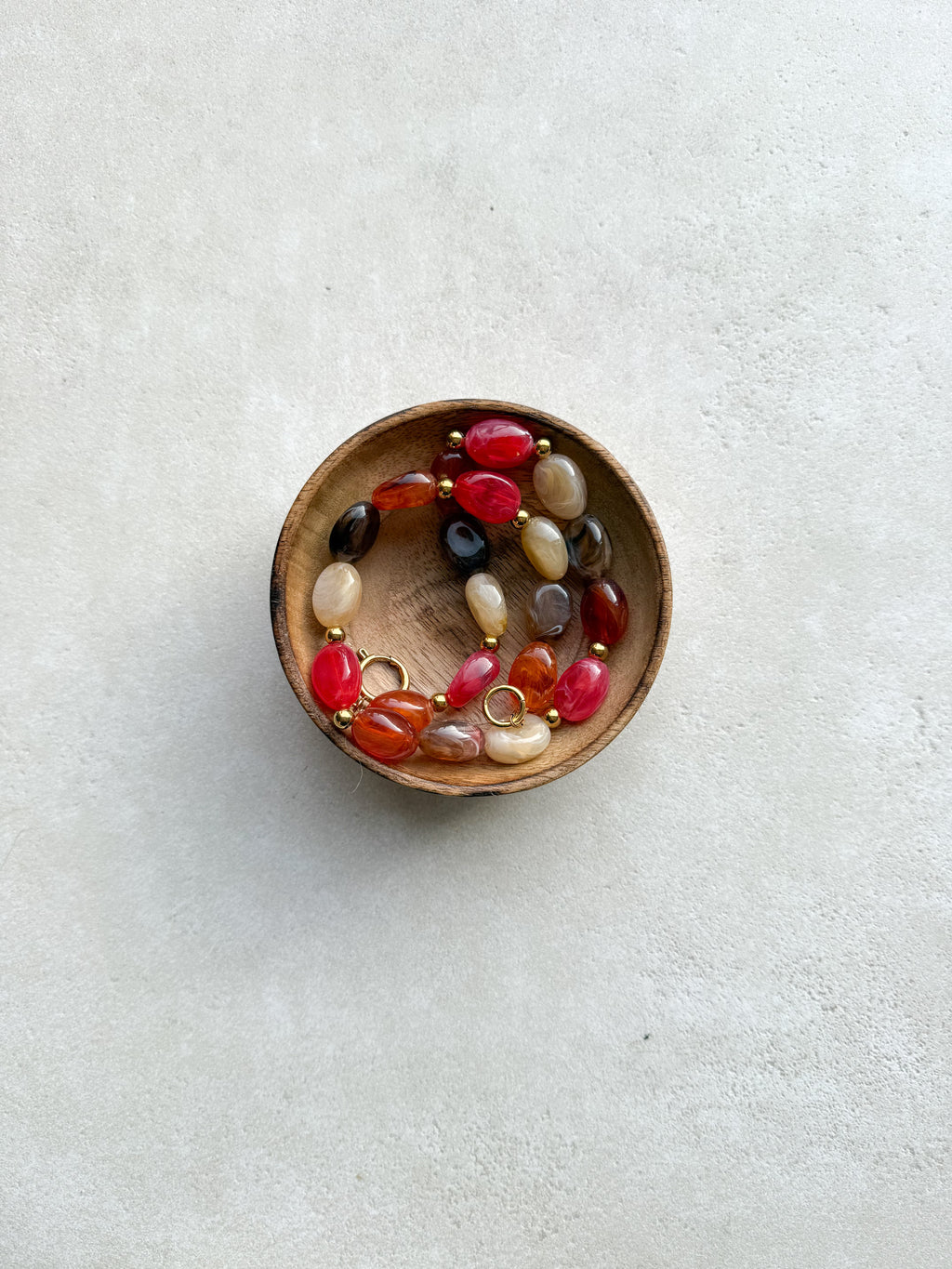 Collier « Pain d’épice »