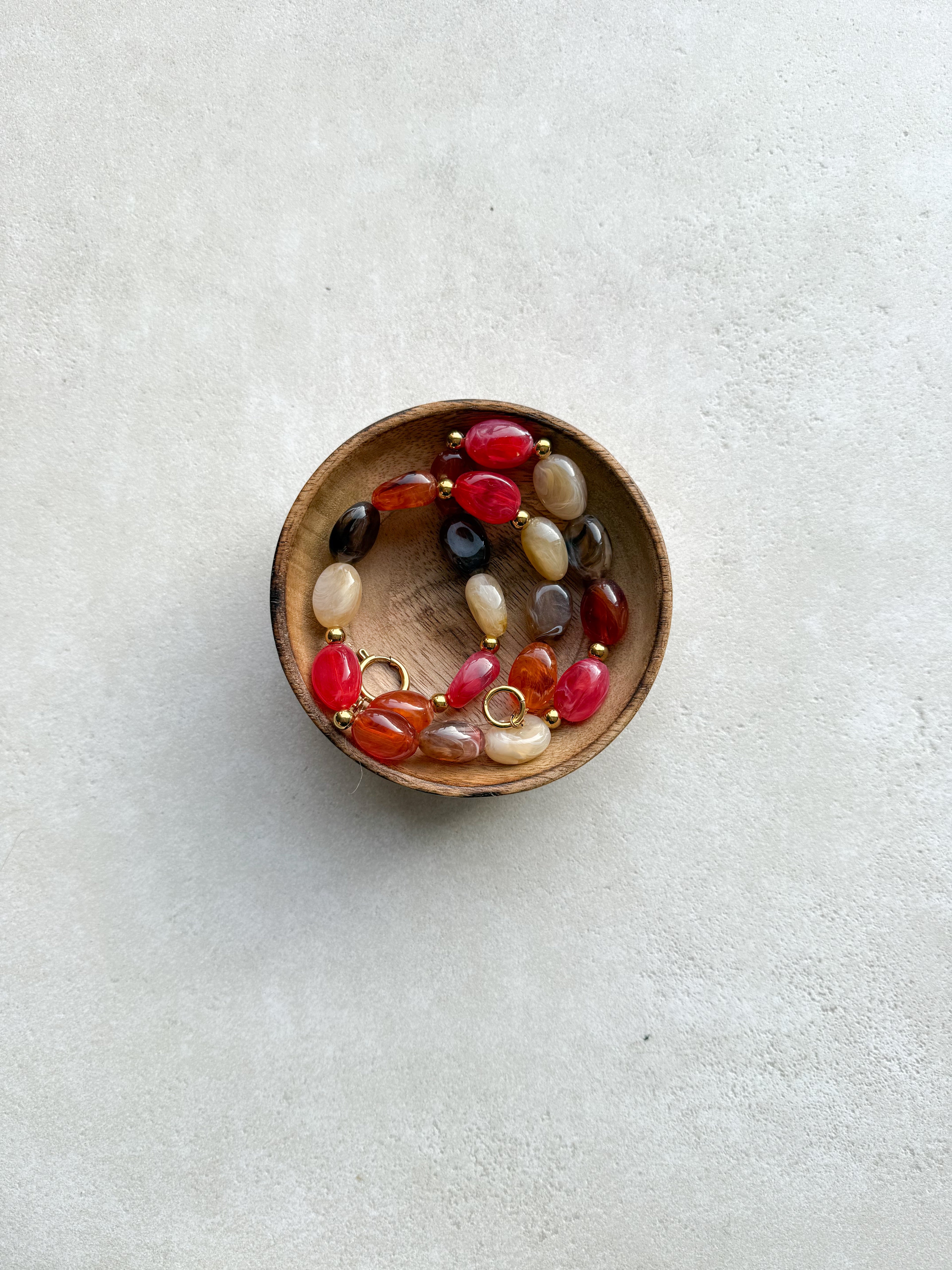 Collier « Pain d’épice »