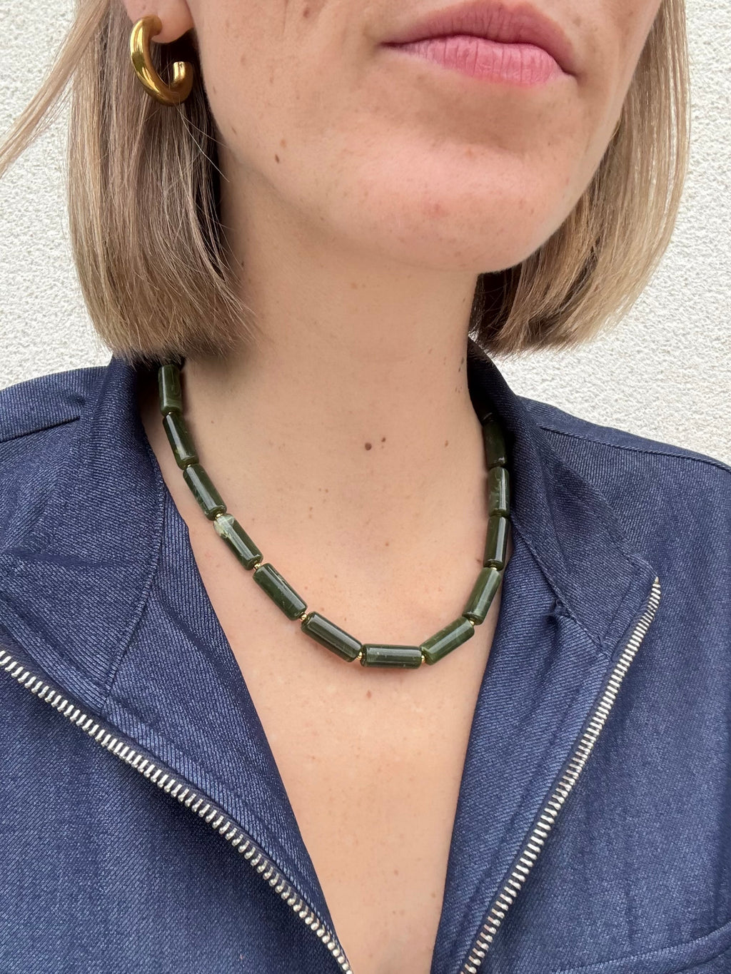 Collier « Matcha »