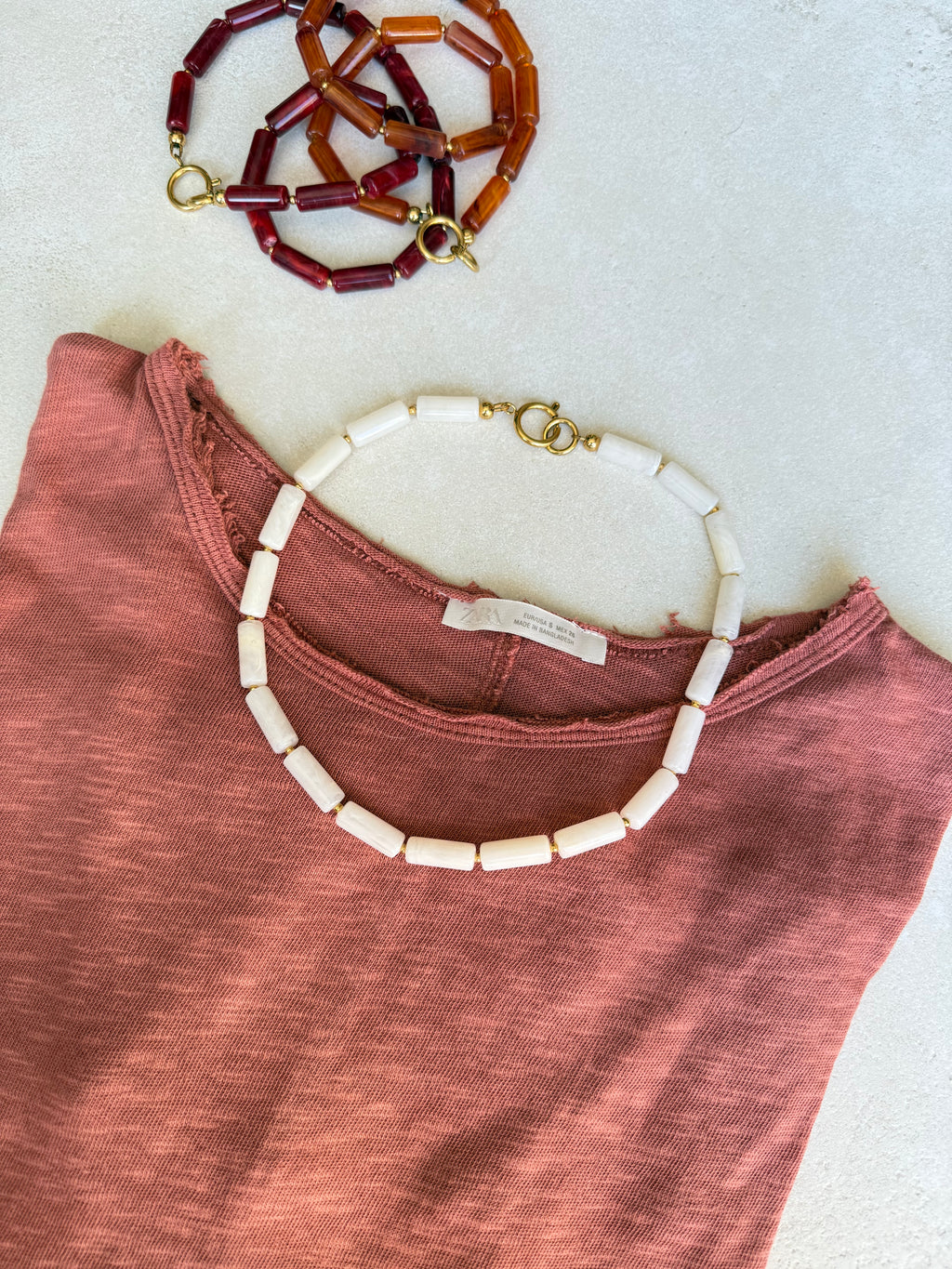 Collier « Snow »