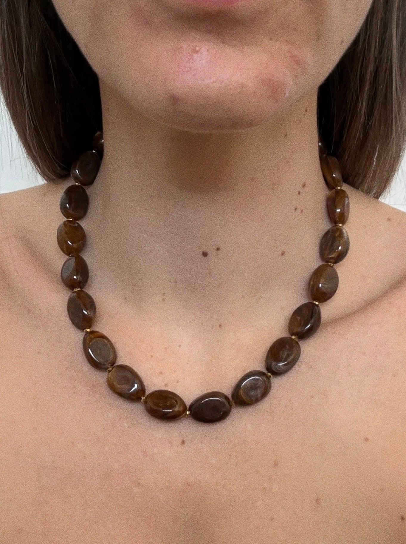 Collier « Chocolat »