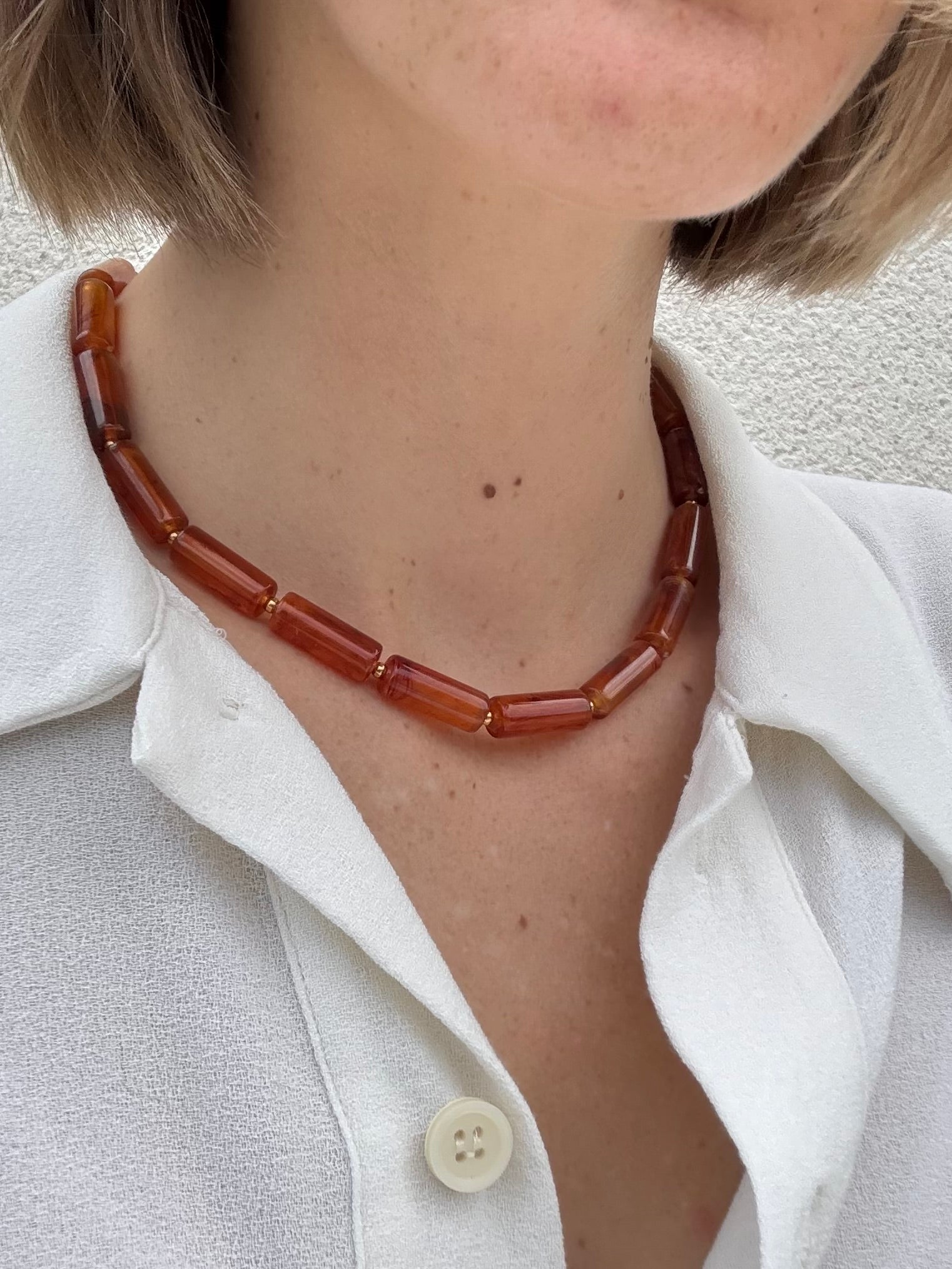 Collier « Flamme »
