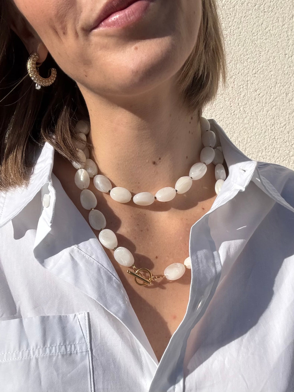 Collier « Lune » 90cm