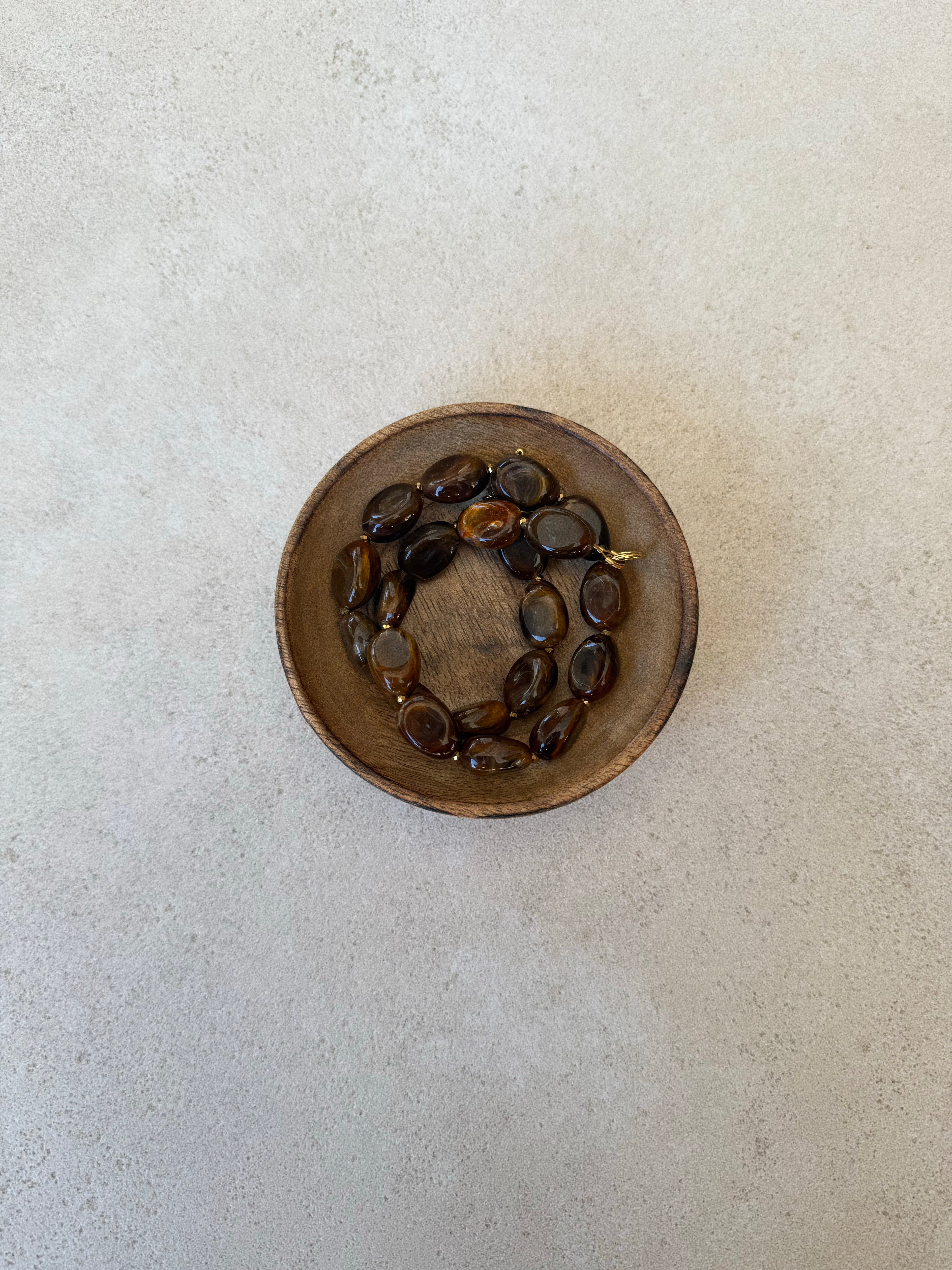 Collier « Chocolat »